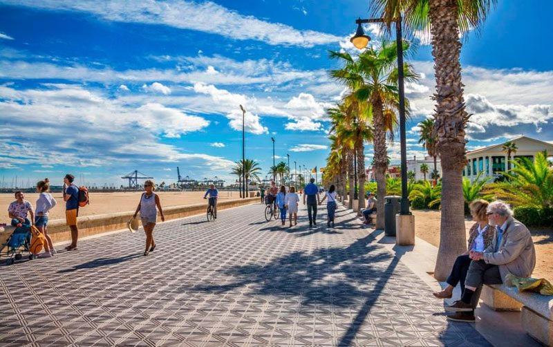 Sweets Rooms On The Beach Valencie Exteriér fotografie